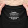 fur immer mein bruder ewig mein held schwarzes t shirt personalisiert nackenlabel drucken bruder schwester 9255aacfpb