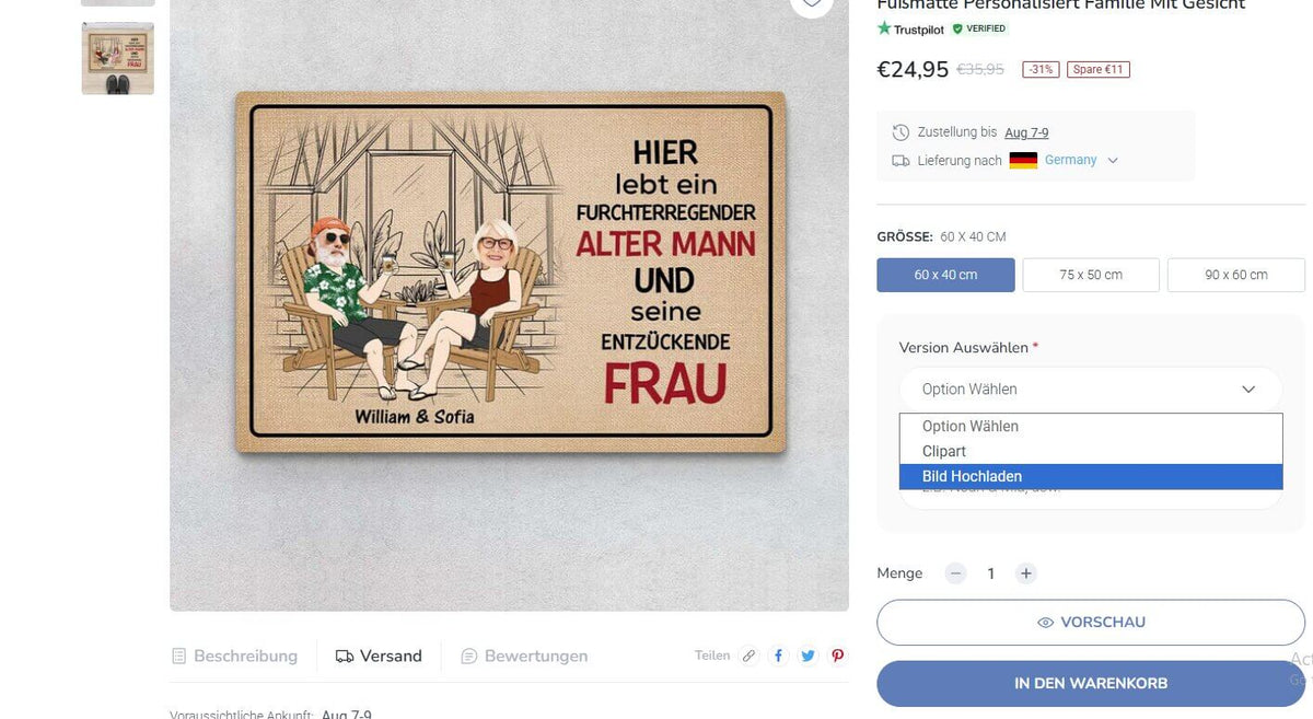 fußmatte spruch lustig​
