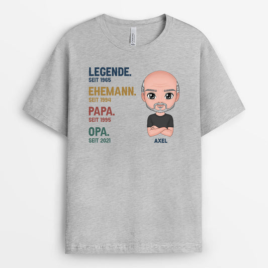 0004A148BGE2 personalisierte geschenke T Shirt legende opa papa_8c4b7282 6a33 4fe8 8a2f fbc2511f6a17