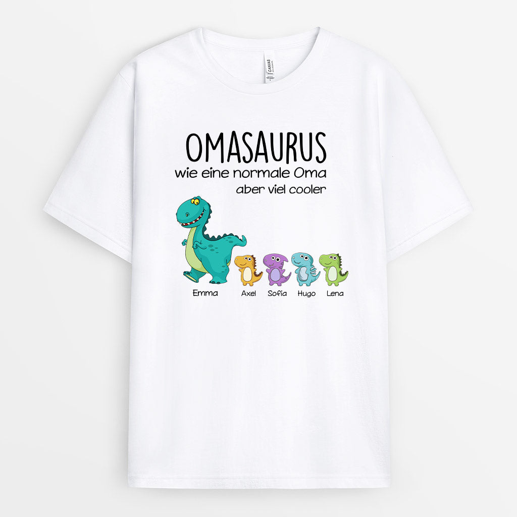 0009A010AGE1 personalisierte geschenke T Shirt dinosaurier oma mama_18f6f443 aa0f 4bc1 921c c398b06e6d93