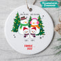 0038ORNGE4 individuelle geschenke Ornament schneemann familie_396856e0 f12a 4f67 a7be fbed717682ee