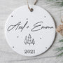 0045O010GGE1 personalisierte geschenke Ornament paar paar weihnachten_48ee9e6c 8784 4bed 972f 684b4abce67e