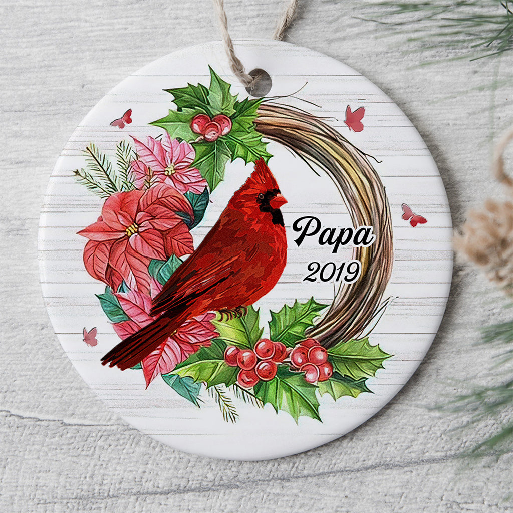 0062O030BGE1 personalisierte Ornament geschenke vogel papa mama_c0632237 d9ab 4ec5 857c e7908e30b942