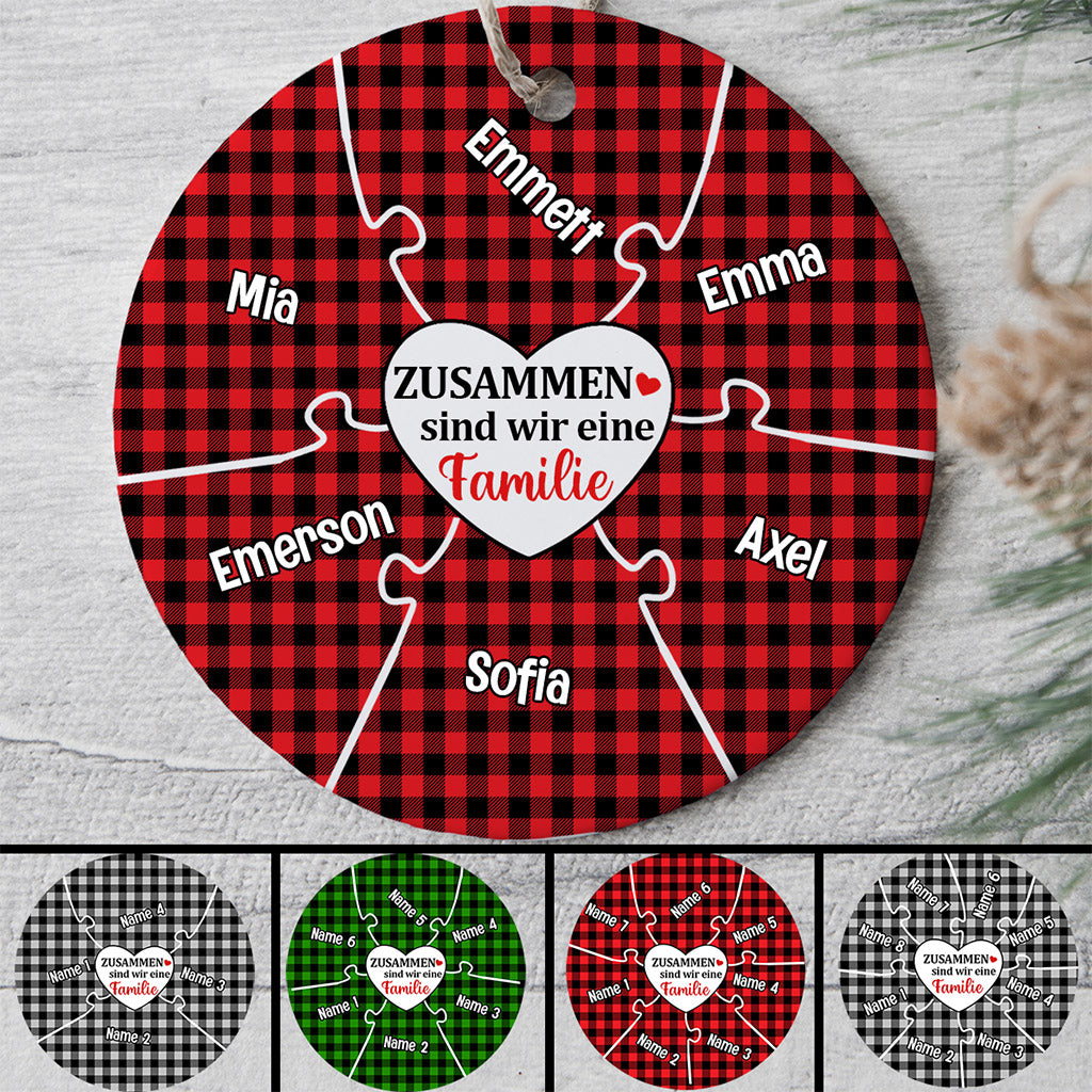 Personalisiertes Familie Weihnachten Ornament Geschenke Mall