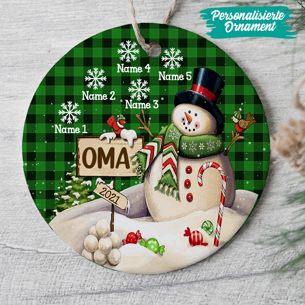 0079O040AGE4 individuelle Ornament geschenke schneemann oma mama weihnachten_82dbd15b 5bce 4a24 9a8d 0746c8ec8fcd