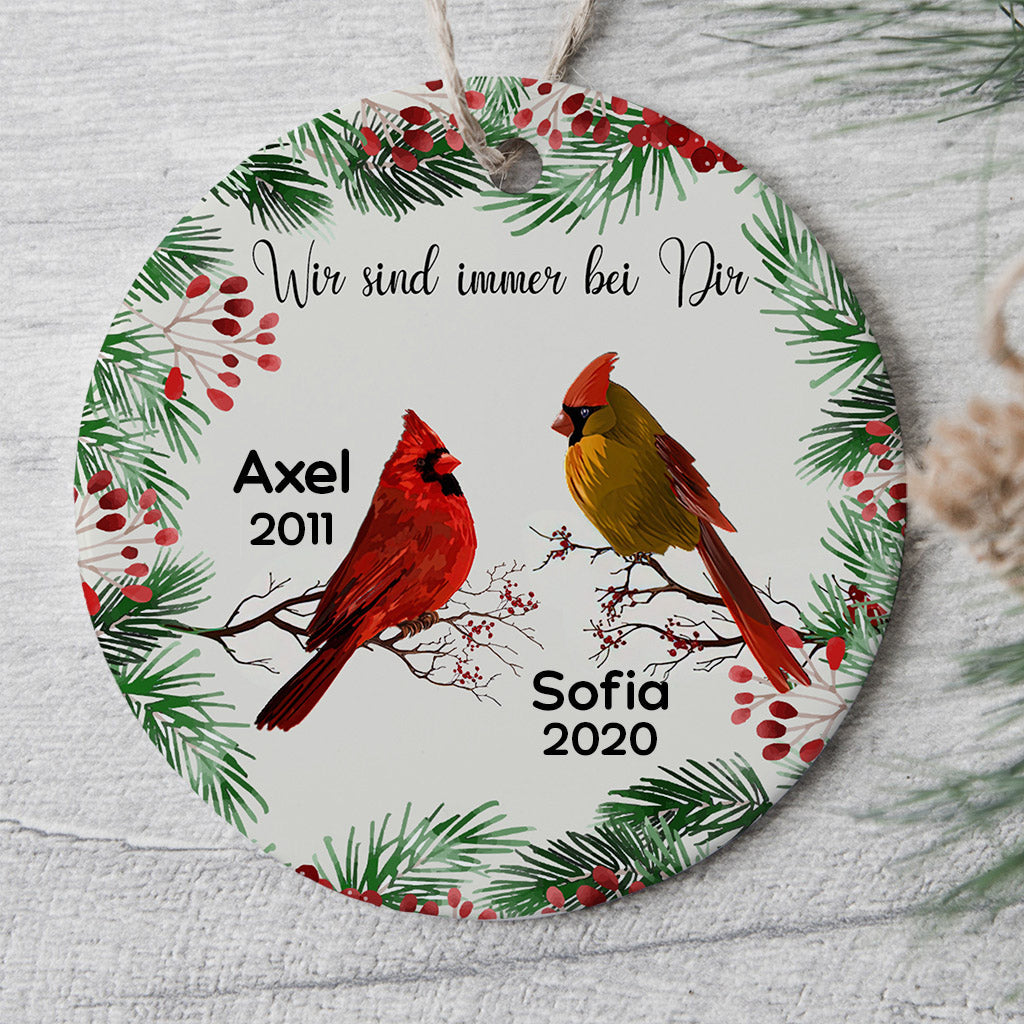 0088O040GGE1 personalisierte Ornament geschenke vogel papa mama denkmal_130c7959 e193 419a 890e 94a3121e932c