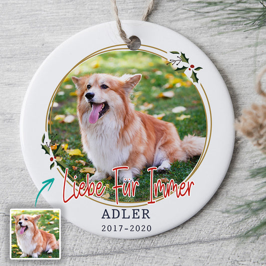 0109O040CGE1 personalisierte Ornament geschenke hunde hundeliebhaber weihnachtskugel_ba201f5b a4bf 480e 81db 889cbe23203b