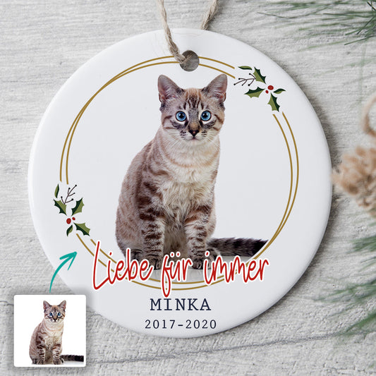 0109O040DGE1 personalisierte Ornament geschenke katzen katzenliebhaber weihnachtskugel_aabce1d8 a12d 45ea 81a7 5f203c6f02b0