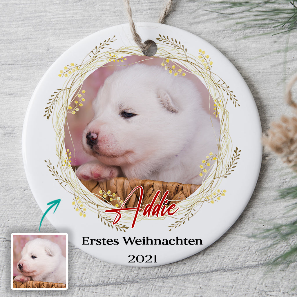 0110O040CGE1 personalisierte Ornament geschenke hunde hundeliebhaber weihnachtskugel_77bf6ab3 196e 4d76 86a7 193db92300c1