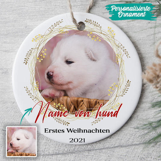 0110O040CGE2 individuelle Ornament aufmerksamkeiten hunde hundeliebhaber weihnachtskugel_bc516040 6b8c 4f40 9c95 b7d237f2d114