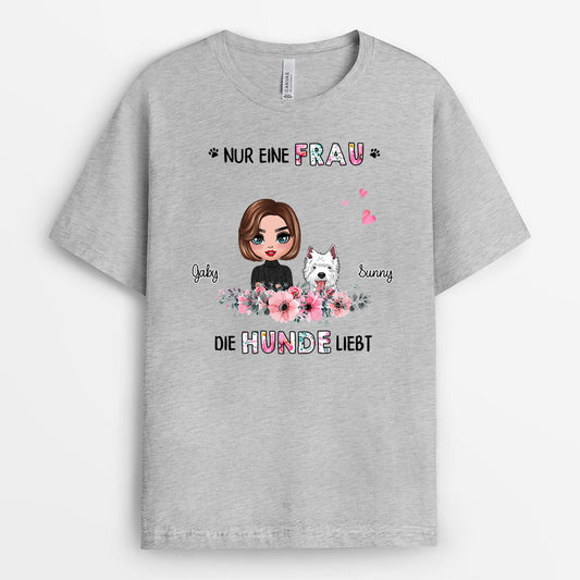 0169AGE2 personalisierte T Shirt geschenke hunde hundeliebhaber blume_4c415991 50b8 4ef8 acad 029f3bd3730f