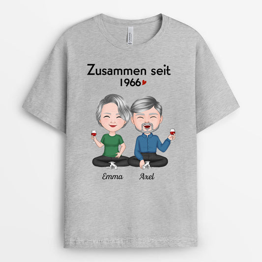 0176AGE1 Personalisierte Geschenke T Shirt Freund Freundin Paare Parchen_c98b5a2a 7c60 41cd ac15 b369634c37c6