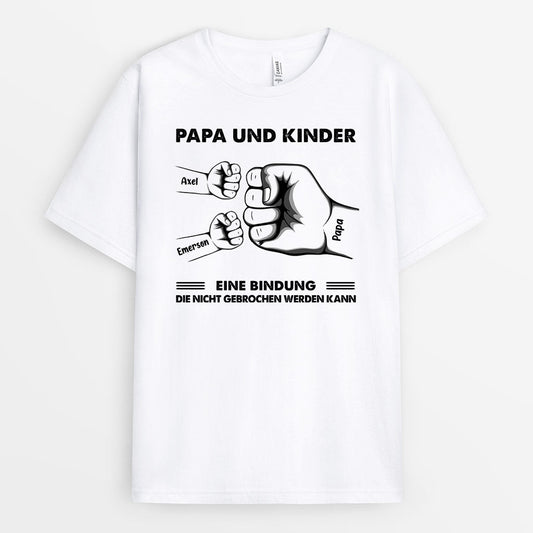 0295A148BGE1 personalisierte T Shirt geschenke fauststoss opa papa kinder_995b1636 90e6 48ff a64e 95da32fdaa59