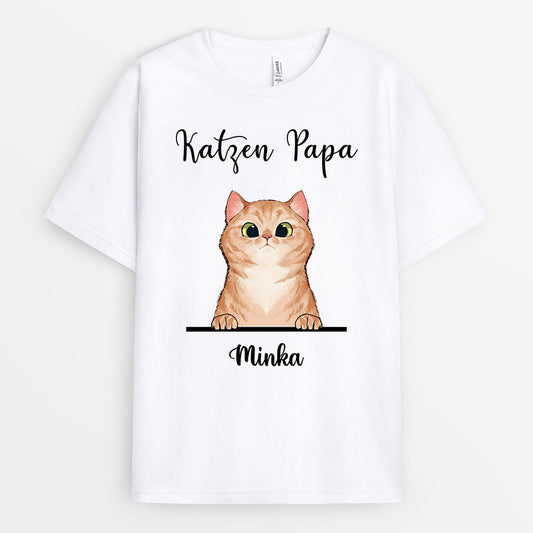 0400AGE2 Personalisierte Geschenke T Shirt Katze Katzenmama Katzenpapa_075c9716 ea20 43ab 936f 92358eabf76d