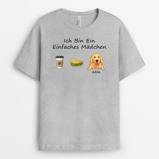 0408A238CGE2 Personalisierte geschenke T Shirt Hunde Oma Mutter Essen_e2fd3cf3 4ba7 42b4 afb4 47f9559ef2b7