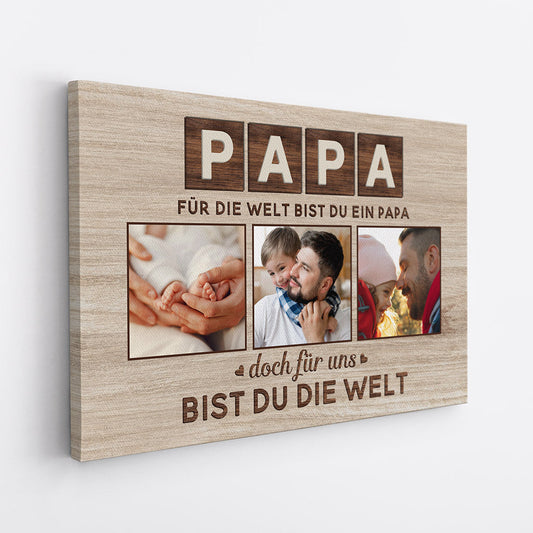 0434CGE2 Personalisierte Geschenke Leinwand Foto Papa Mama_7c07d031 c51d 4e7b a83c 1e0e57b4c045