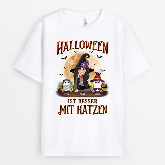 0452A235DGE1 Personalisierte Geschenke T shirt Katzen Mama Hexe Halloween_44b1bad6 b18f 43d7 a415 710a3ecd840c