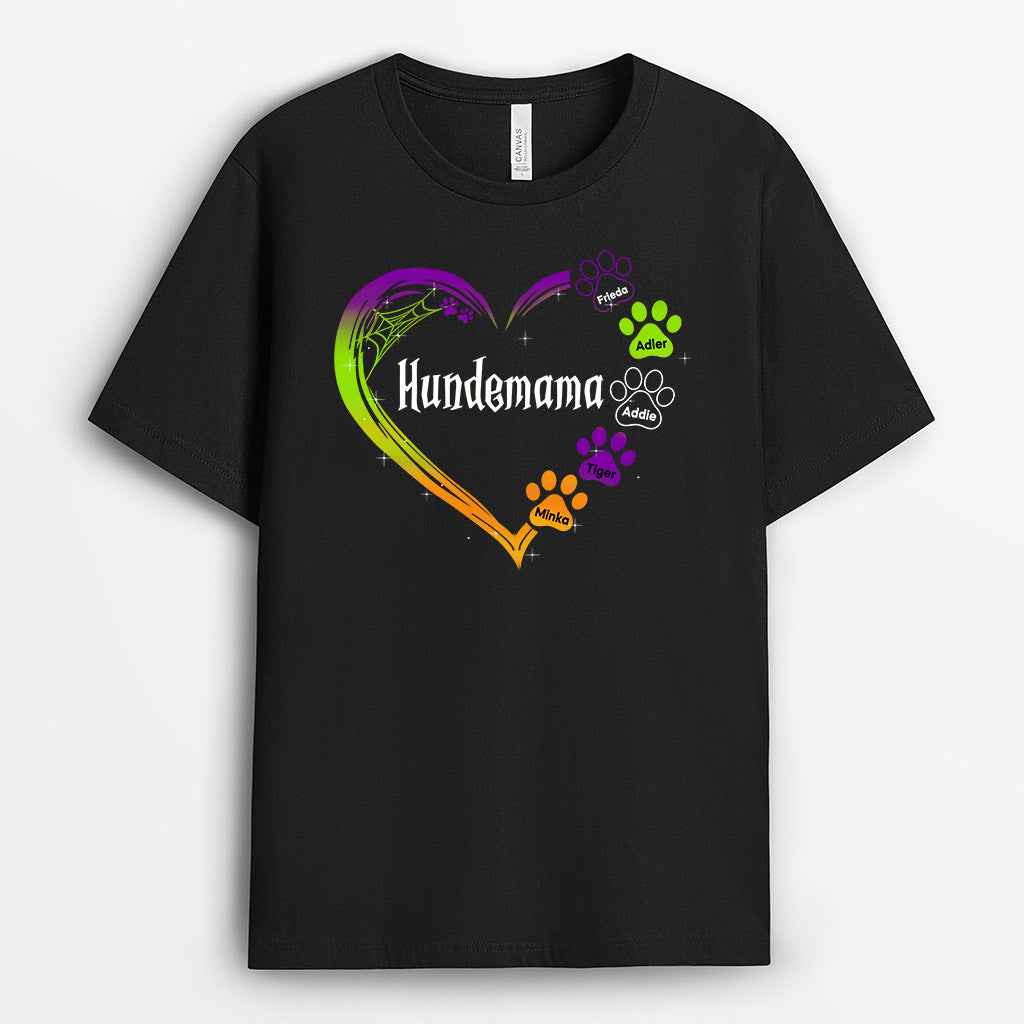 0456A160AGE2 Personalisierte Geschenke T Shirt Herz Mama Halloween_d9f7642e dd82 4a17 bb46 dd1804b7efa2