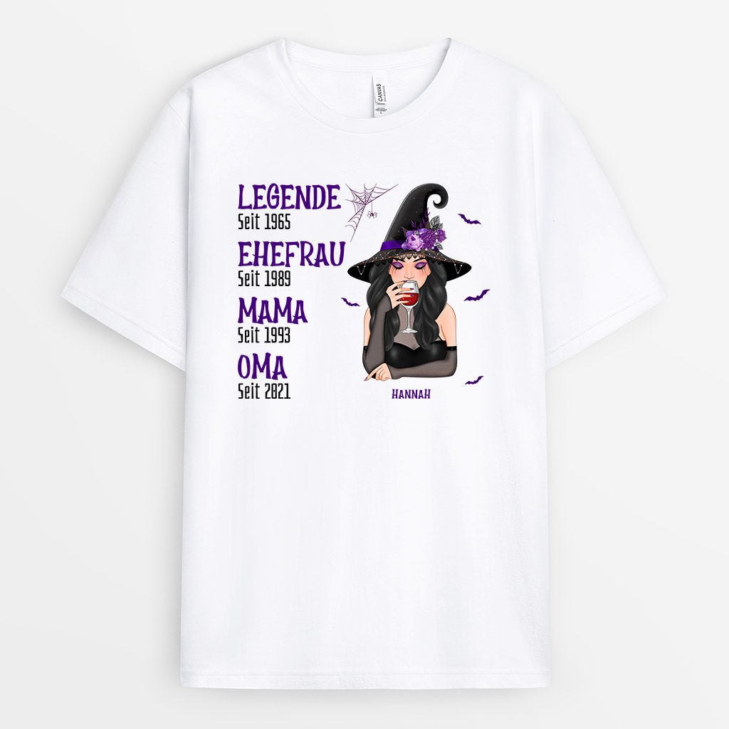 0462A187AGE1 Personalisierte geschenke T Shirt legende oma mama_6cb49774 4b34 41bc addd 70cd6e4a8345