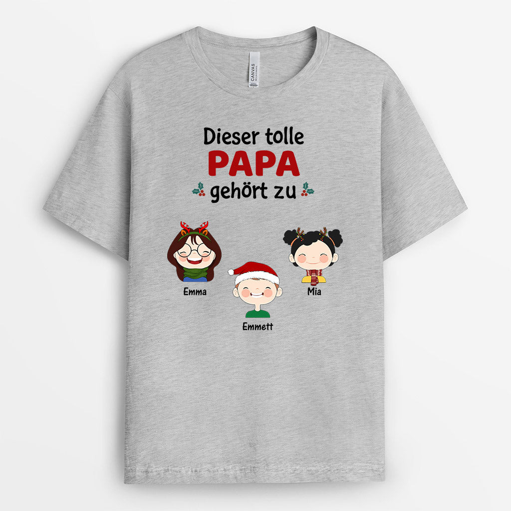 0495AGE2 Personalisierte Geschenke T Shirt Enkel Opa Papa_d1e0edc5 198e 47e9 8f93 d38423861199