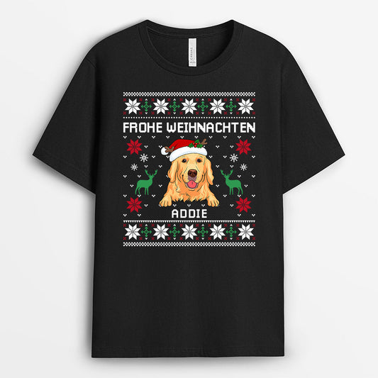 0506AGE1 Personalisierte Geschenke T shirt Hunde Hundebesitzer Hundeliebhaber Weihnachten_6c11d055 340c 4d27 add0 392be080a7a2