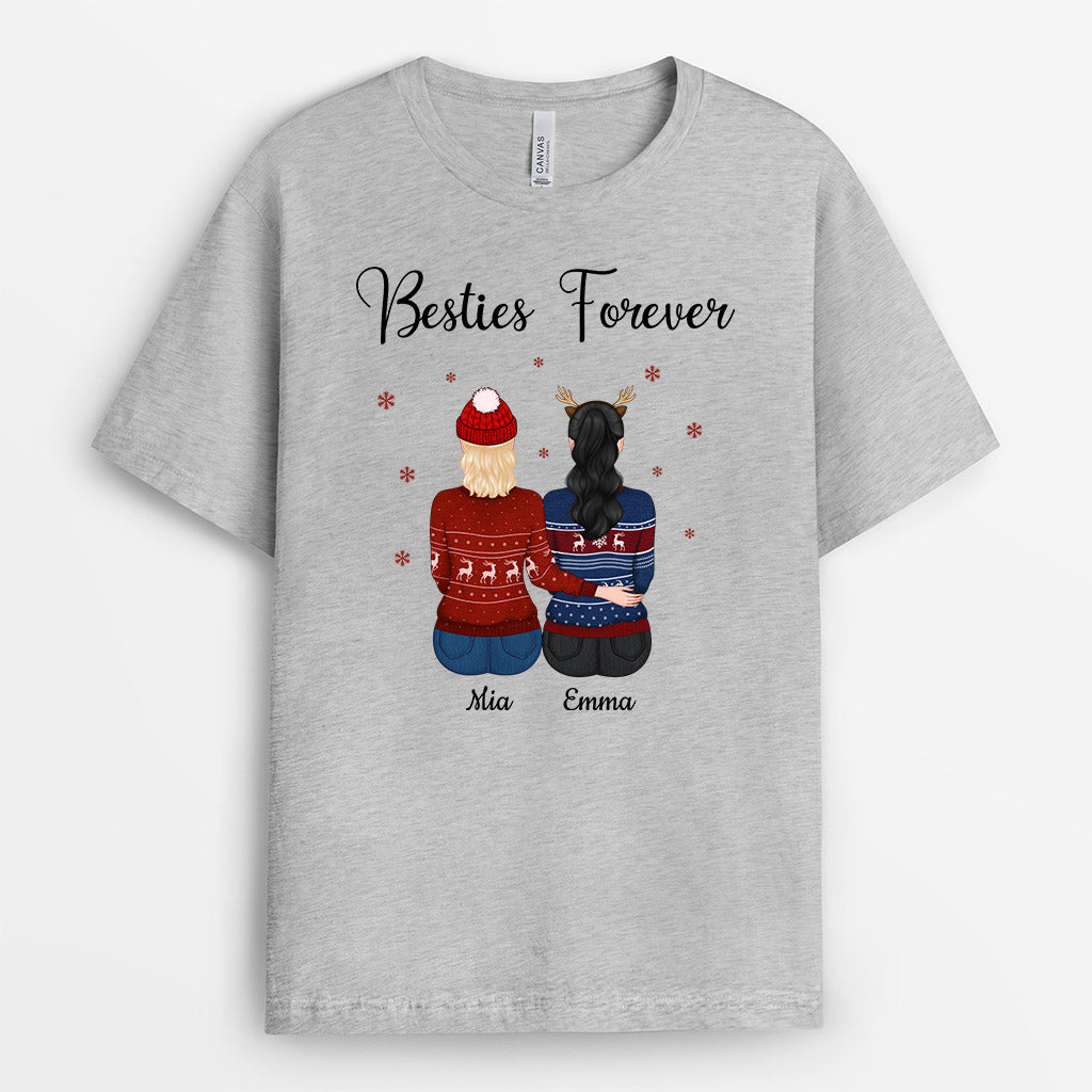 0508AGE2 Personalisierte Geschenke T shirt Weihnachten Besties Beste Freundin_34f51e49 7d13 4dc5 a07c 8042b8b75464