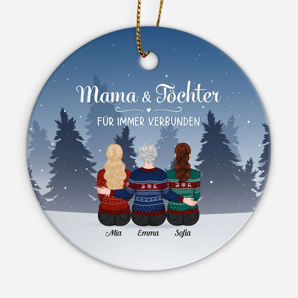 0512OGE1 Personalisierte Geschenke Ornament Tochter Mama Weihnachten_3e476e0c 5597 4e45 88ed e80d7490c1b2