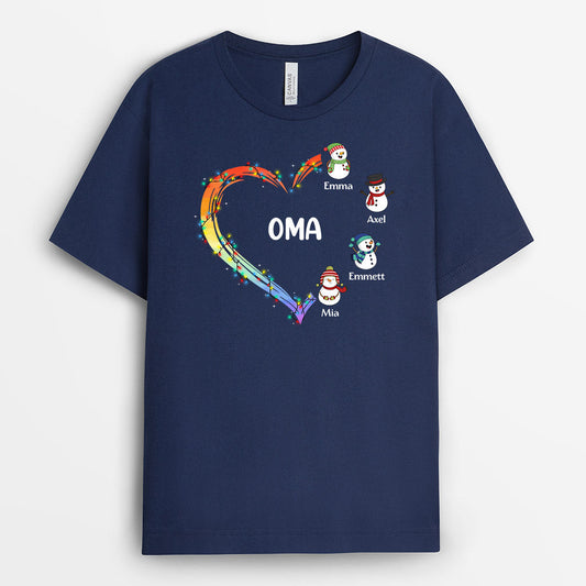 0526AGE1 Personalisierte Geschenke T Shirt Weihnachten Oma Mama_7b569ca9 590a 427f a6fc 998b5822b17a