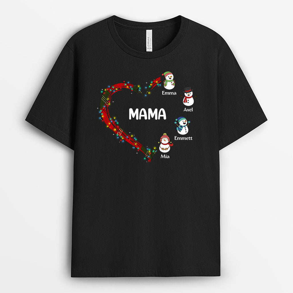 0526AGE2 Personalisierte Geschenke T Shirt Weihnachten Oma Mama_556717ef c756 406b 8d94 289c672e841e