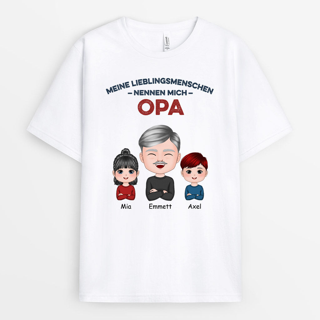 0564AGE2 Personalisierte Geschenke T Shirt Kinder Emkelkinder Papa Opa Weihnachten_258f34f2 c86e 4cc2 849d 685c1abb8527