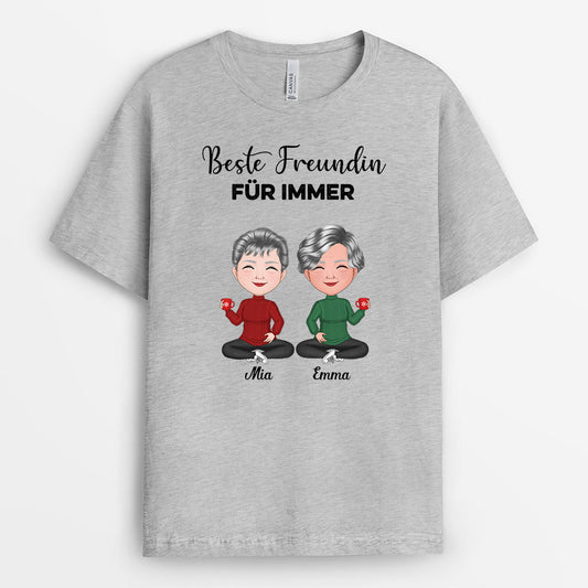 0574AGE2 Personalisierte Geschenke T Shirt Freundschaft Beste Freundin Mama Oma_c096ef12 ab1a 4b90 9f5b 7515acde0b75