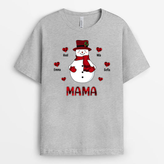0592AGE2 Personalisierte Geschenke T Shirt Weihnachtsmann Herzen Mama Oma Weihnachten_ad71e8ca 295e 422f 8ee3 d1aee2486957
