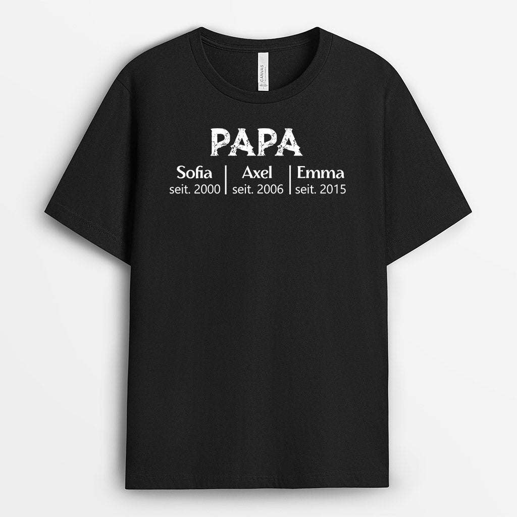 0617AGE1 Personalisierte Geschenke T Shirt Kindernamen Papa Opa Vatertag_a3614672 3281 4a27 a346 05dfd49fc97d