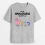 0636AGE2 Personalisierte Geschenke T Shirt Kinder Saurus Mama Oma Muttertag_cf2069f2 4a16 42a0 b6a1 14be3656d68c