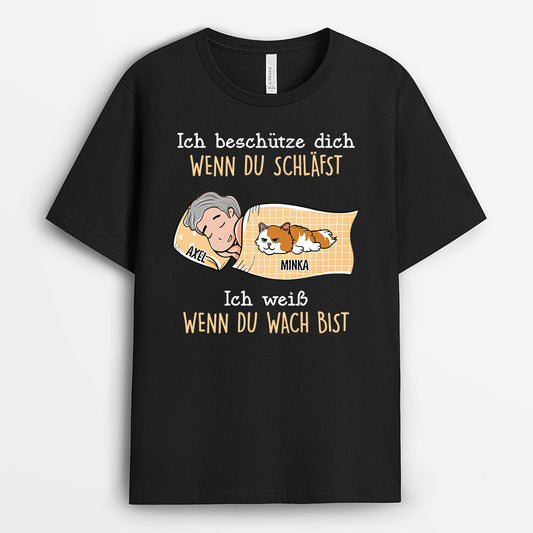 0672Age2 Personalisierte Geschenke T Shirt Katzen Katzenpapa Katzenbesitzer_28a74758 2294 49b1 be6b 0b2d4b22f56f