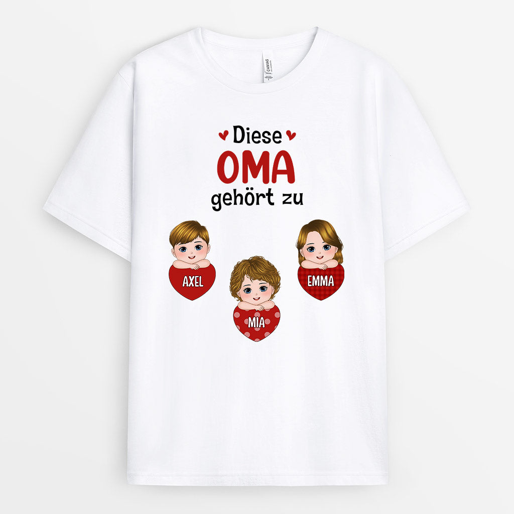 0696AGE1 Personalisierte Geschenke T Shirt Kinder Oma Mama_aeee6ed0 9b71 4edb 9c8d 99e25c53a80a