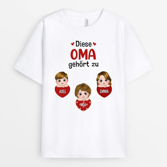 0696AGE1 Personalisierte Geschenke T Shirt Kinder Oma Mama_aeee6ed0 9b71 4edb 9c8d 99e25c53a80a