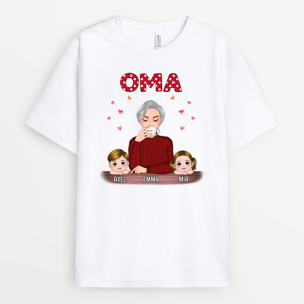 0701Age1 Personalisierte Geschenke T Shirt Kinder Oma Mama_eadf4e48 4093 4372 a7b8 2f79422a7937