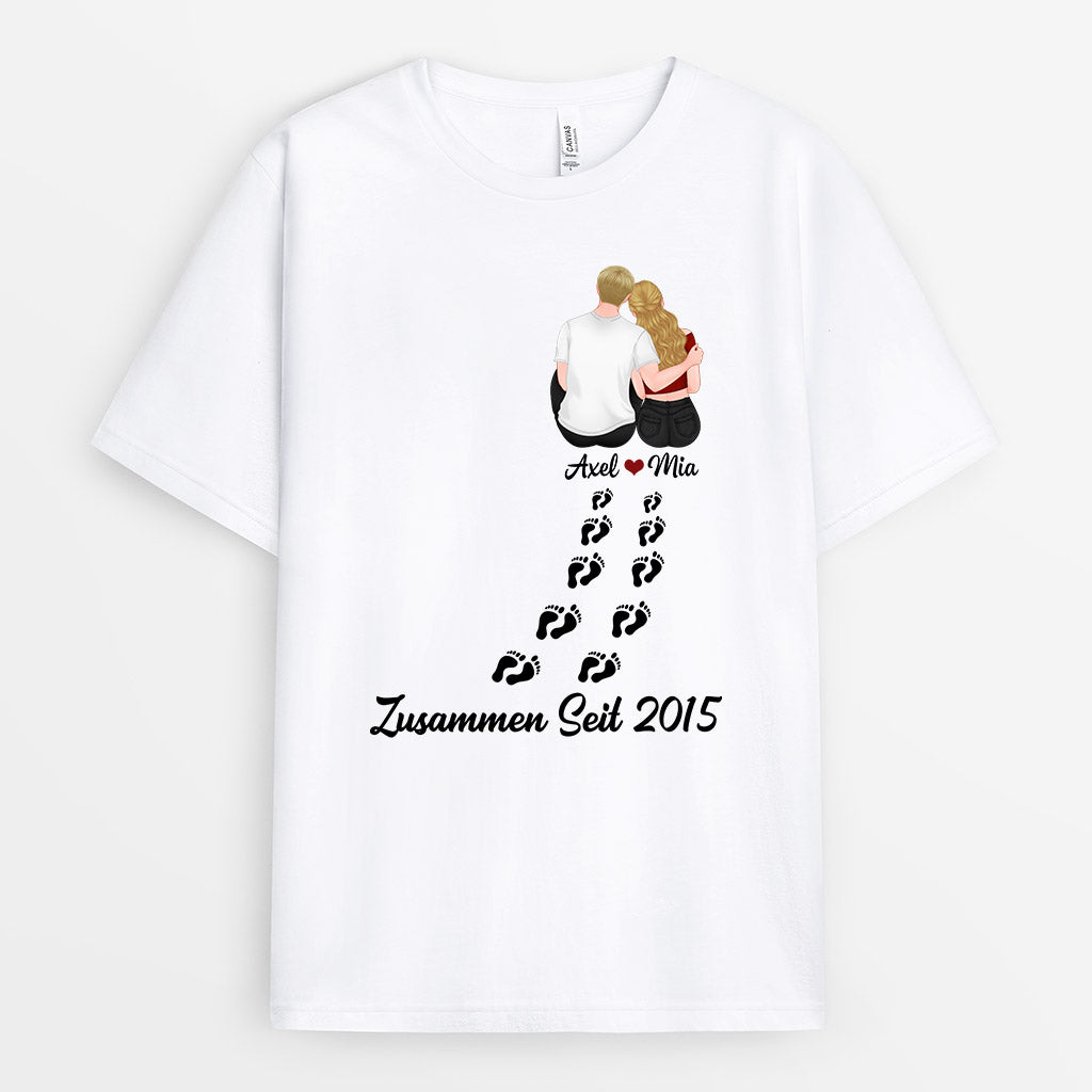 0718AGE1 Personalisierte Geschenke T Shirt Freundin Freund Paare Parchen Valentinstag_96ff8e82 f352 48b5 a718 4141b768a3ea