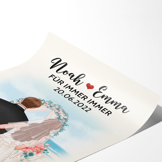0719S597GGE2 Personalisierte Geschenke Poster Hochzeit Paare Liebhaber Valentinstag_62756c69 9145 4bbc b5a0 55bc01df2135