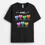 0738Age2 Personalisierte Geschenke T shirt Herzen Kinder Mama Oma_bbec2547 094d 40b6 9cdb 9beb42cef862