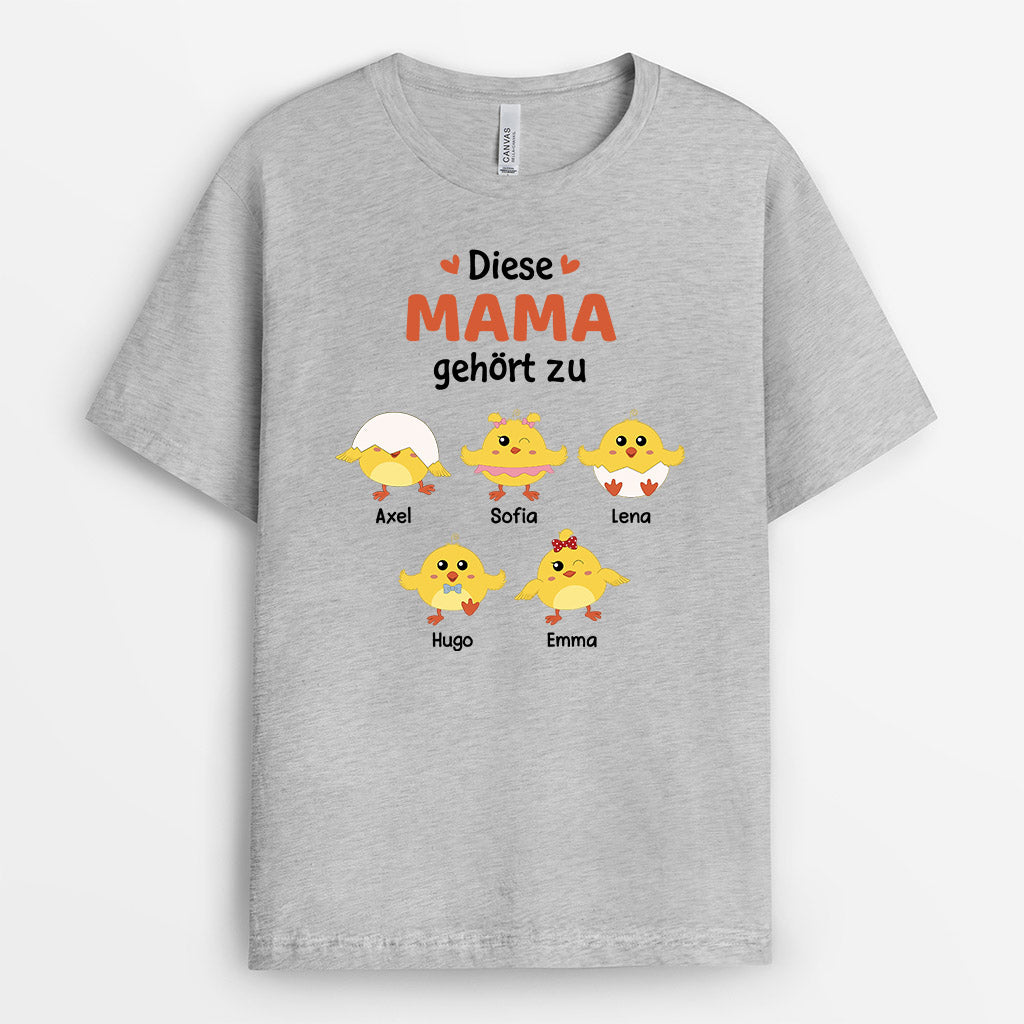 0750AGE2 Personalisierte Geschenke T Shirt Kinder Mama Oma_34d1b131 7d60 4632 a468 1a30d1f7475e