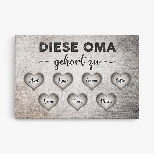 0751Cge1 Personalisierte Geschenke Leinwand Kinder Enkelkinder Mama Oma_26c10290 d0c5 4ca1 8e6c 9027b901e366