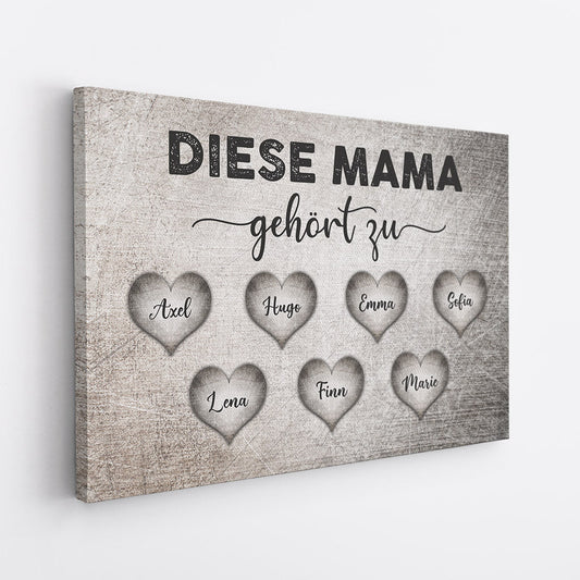 0751Cge2 Personalisierte Geschenke Leinwand Kinder Enkelkinder Mama Oma_e3cb5d0b 5066 468e 8046 982f2bc03826