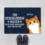 0764DGE1 Personalisierte Geschenke Fussmatte Katzen Katzenbesitzer_824c04c9 5b2f 4a07 9bbb 5a87f0ff410a