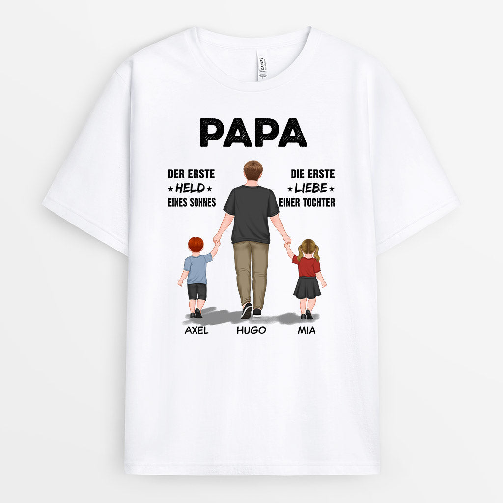 0765AGE1 Personalisierte Geschenke T Shirt Kinder Papa Opa_47b20595 a521 409c a5d3 8ddafe1af512