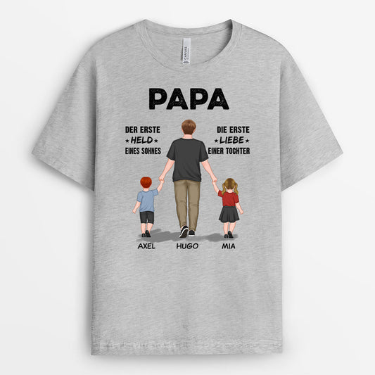 0765AGE2 Personalisierte Geschenke T Shirt Kinder Papa Opa_1667b83e 7bc8 47d4 a47c 901a15add9c1