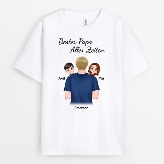 0771A290BGE2 0771A Personalisierte Geschenke T Shirt Sohn Tochter Papa_1280db81 1001 4fc0 904e 295ce65645b3