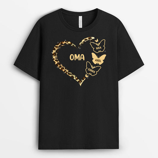 0777AGE1 Personalisierte Geschenke T Shirt Leopard Herz Mama Kinder Mama Oma_a191cfdb 6524 46c4 8429 d718824fcfda