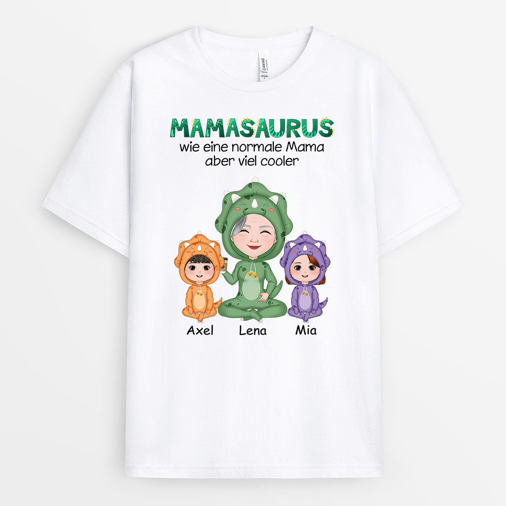 0791AGE1 Personalisierte Geschenke T Shirt Saurus Kinder Enkelkinder Mama Oma_929bb0f8 3cb8 4310 82e0 afa0c1ffca6c